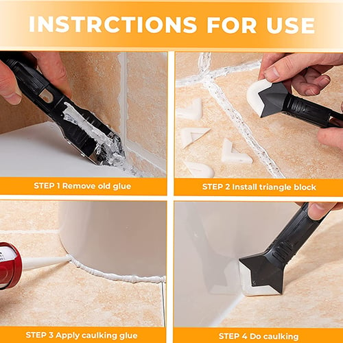 3 In 1 Ultimate Caulking Tool